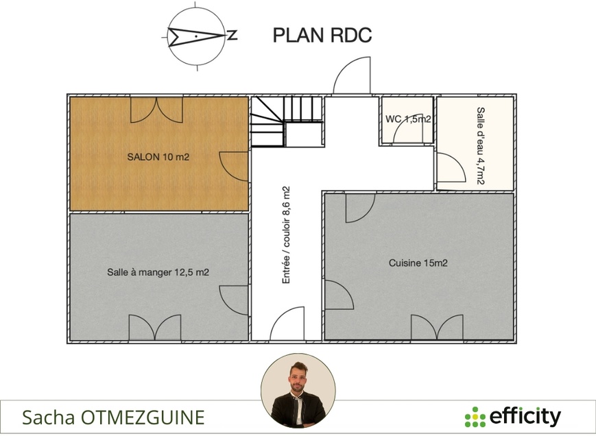 Achat immobilier Maison 5 pièces  84m2 à Marcilly-sur-Vienne (37800) - Photo n°16