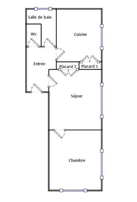 Achat immobilier Appartement 2 pièces  48m2 à LUBERSAC (19210) - Photo n°4