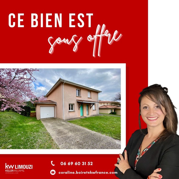 maison 3 pièces - 69m2 à Limoges (87000)