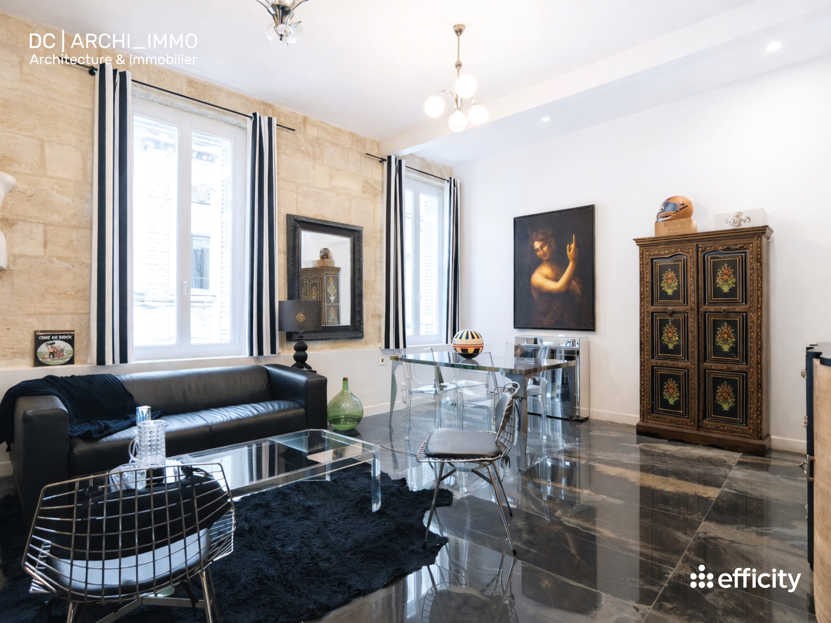 Achat immobilier Appartement 2 pièces  46m2 à Bordeaux (33300) - Photo n°8