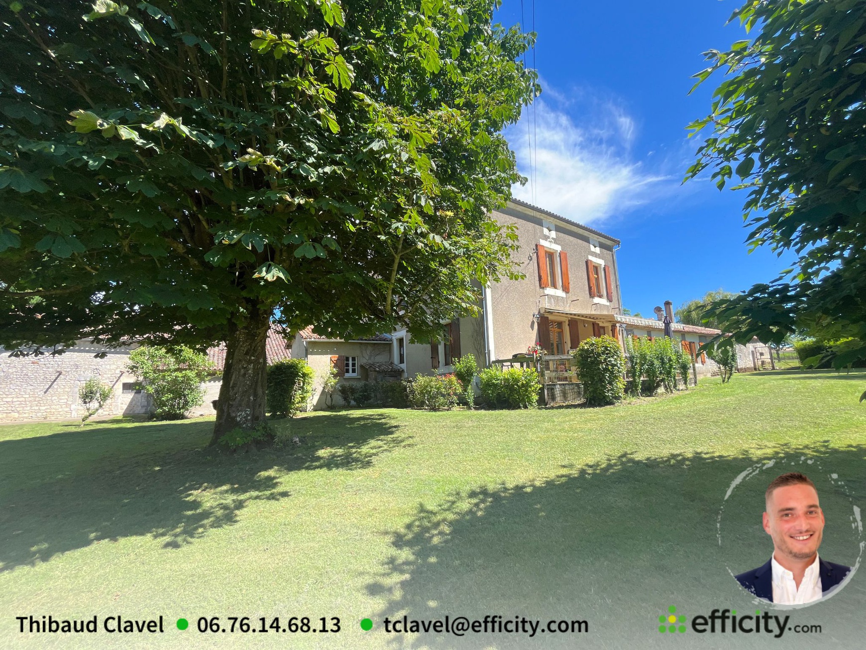 Achat immobilier Maison 6 pièces  208m2 à Magnac-lès-Gardes (16320) - Photo n°14