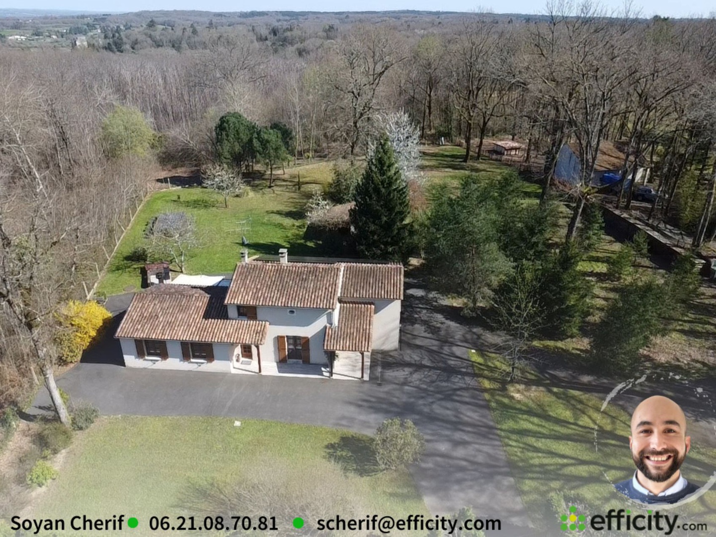 Achat immobilier Maison 5 pièces  180m2 à Sers (16410) - Photo n°1