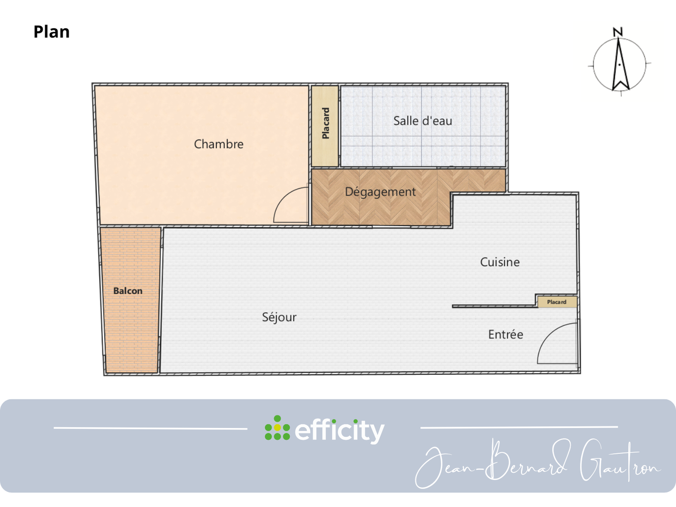 Achat immobilier Appartement 2 pièces  47m2 à Rennes (35200) - Photo n°8