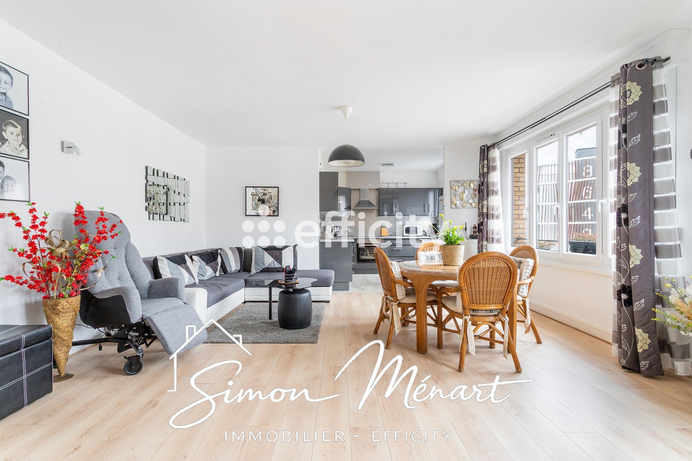appartement 4 pièces - 91,0m2 à Tourcoing (59200)