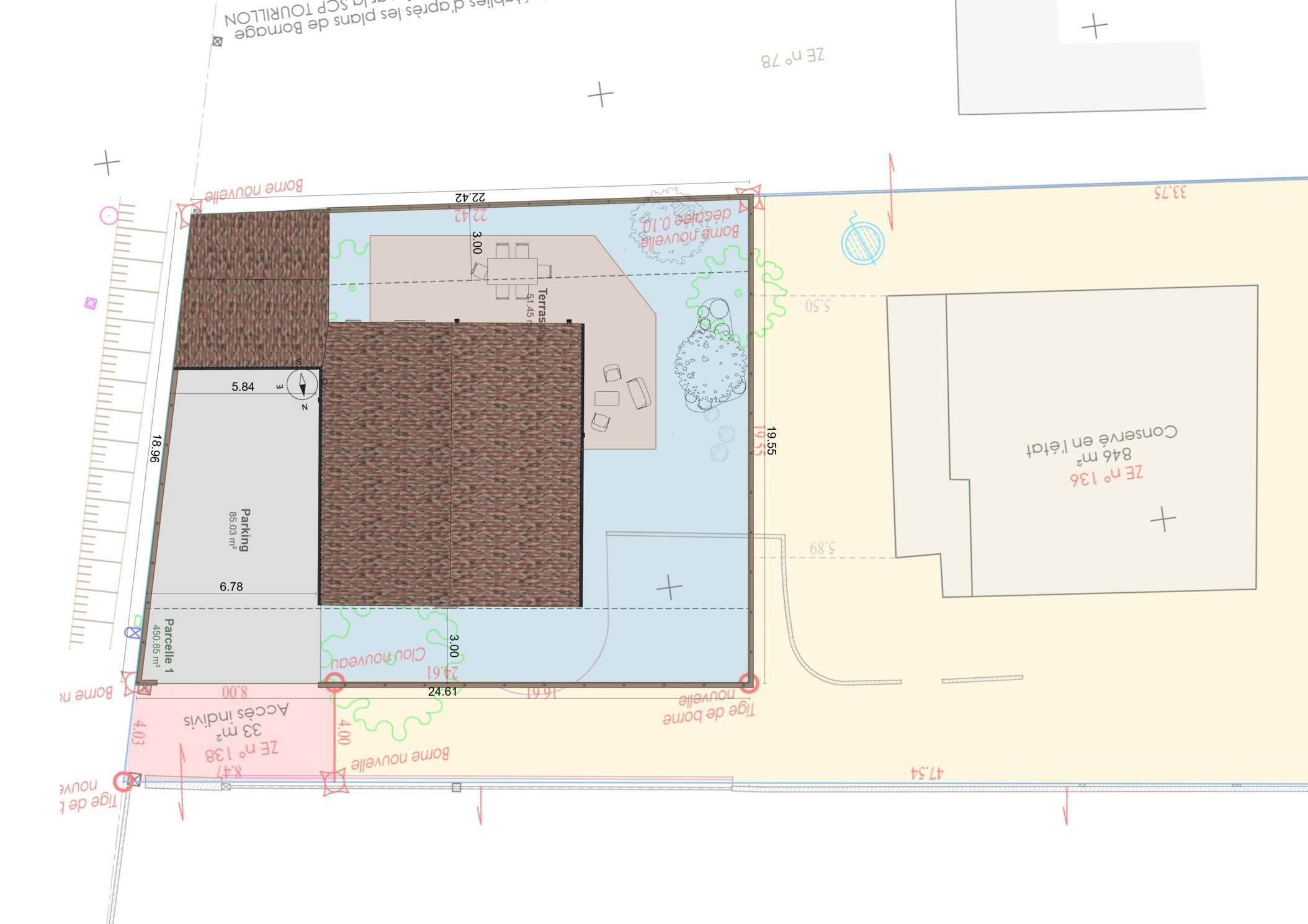 Achat immobilier Terrain   450m2 à Sainte-Soulle (17220) - Photo n°4