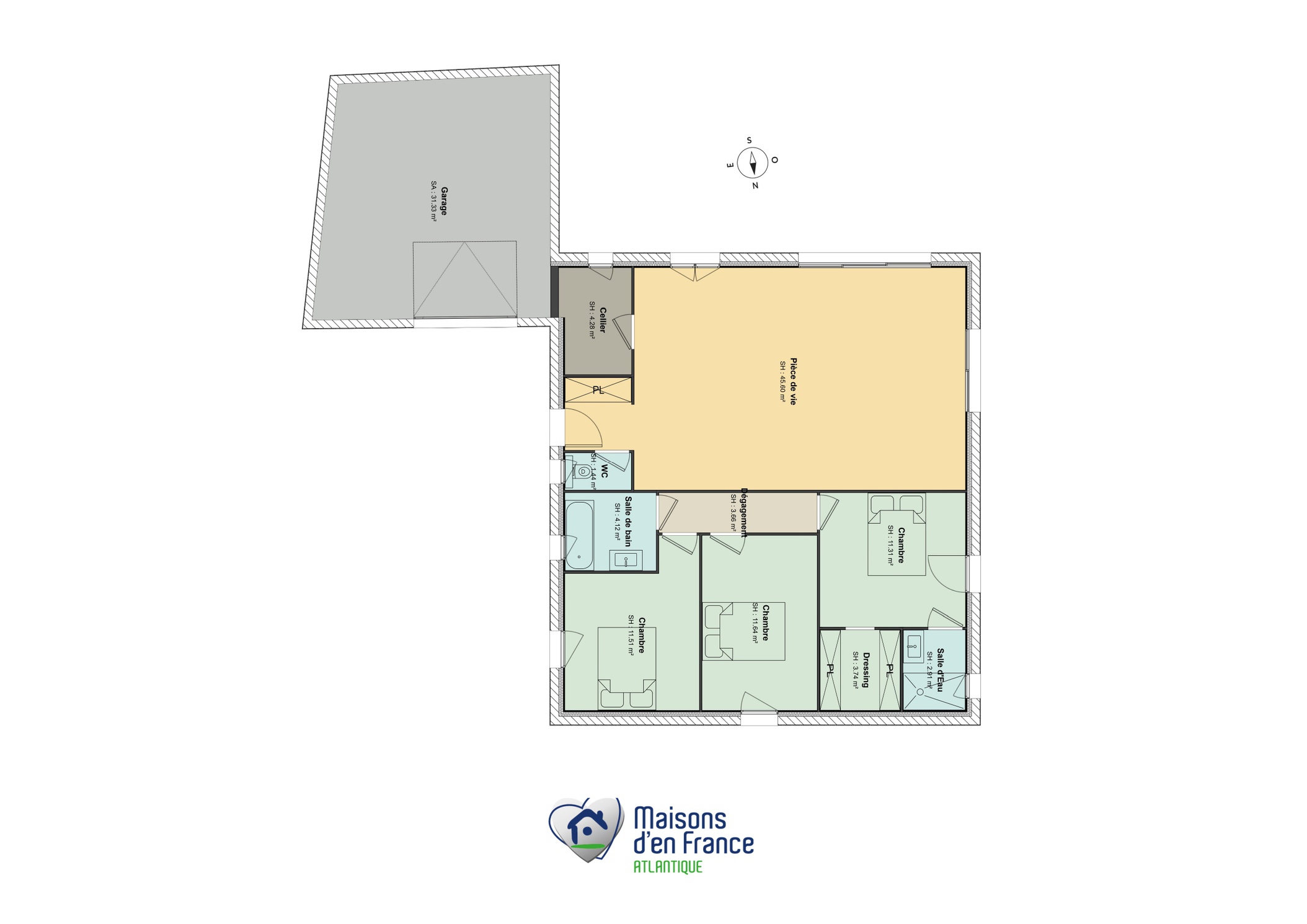 Achat immobilier Terrain   450m2 à Sainte-Soulle (17220) - Photo n°5