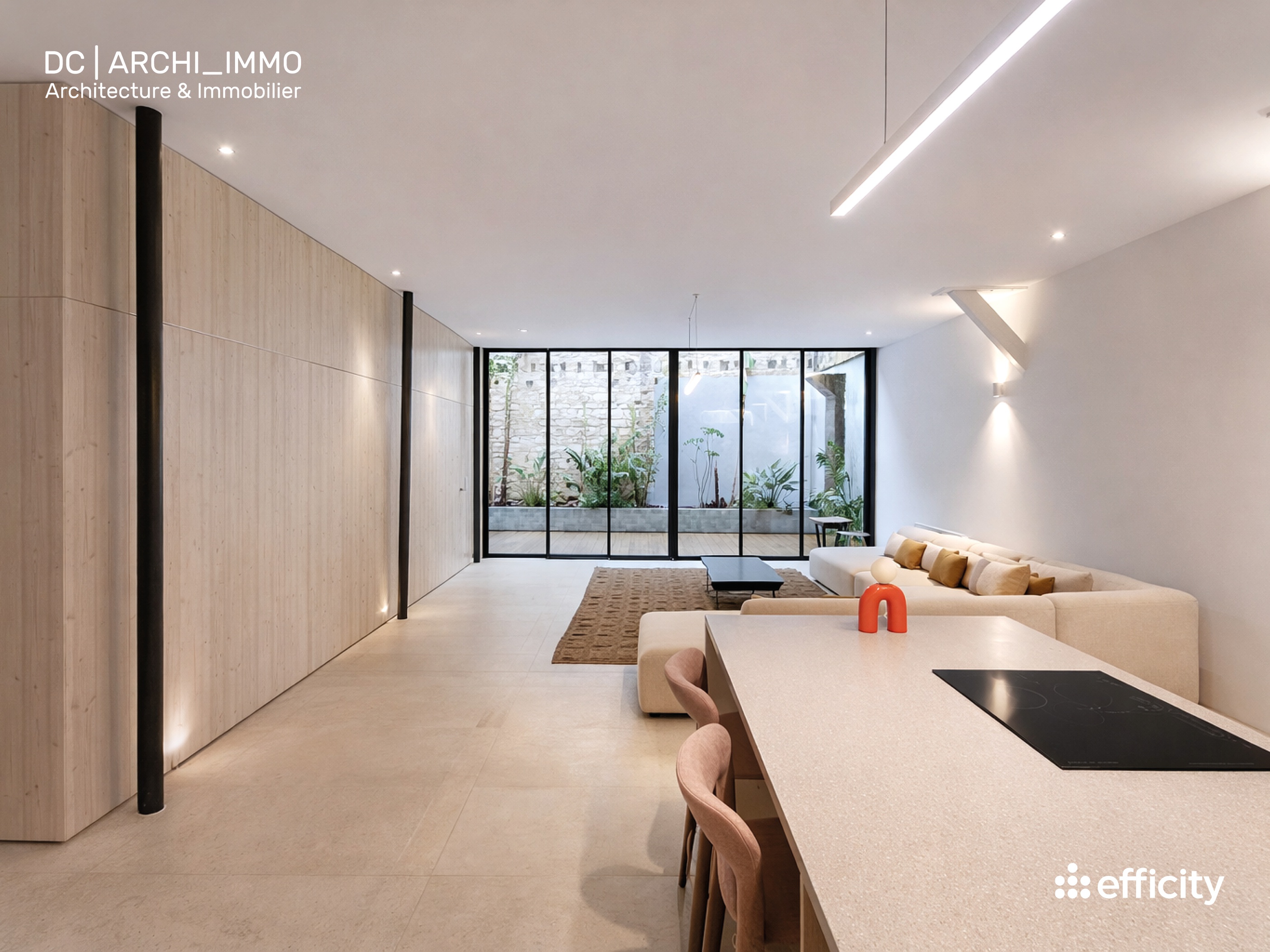 Achat immobilier Appartement 7 pièces  168m2 à Bordeaux (33300) - Photo n°4