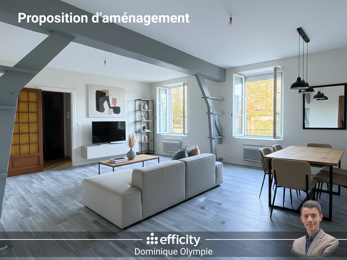 appartement 2 pièces - 65m2 à Saint-Brieuc (22000)