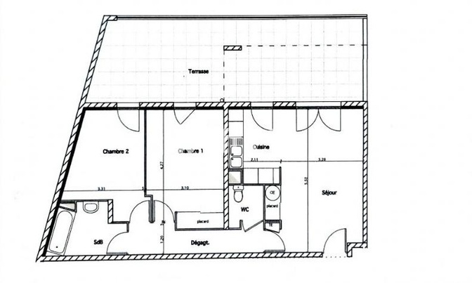 Achat immobilier Appartement 3 pièces  65m2 à Marseille (13003) - Photo n°7