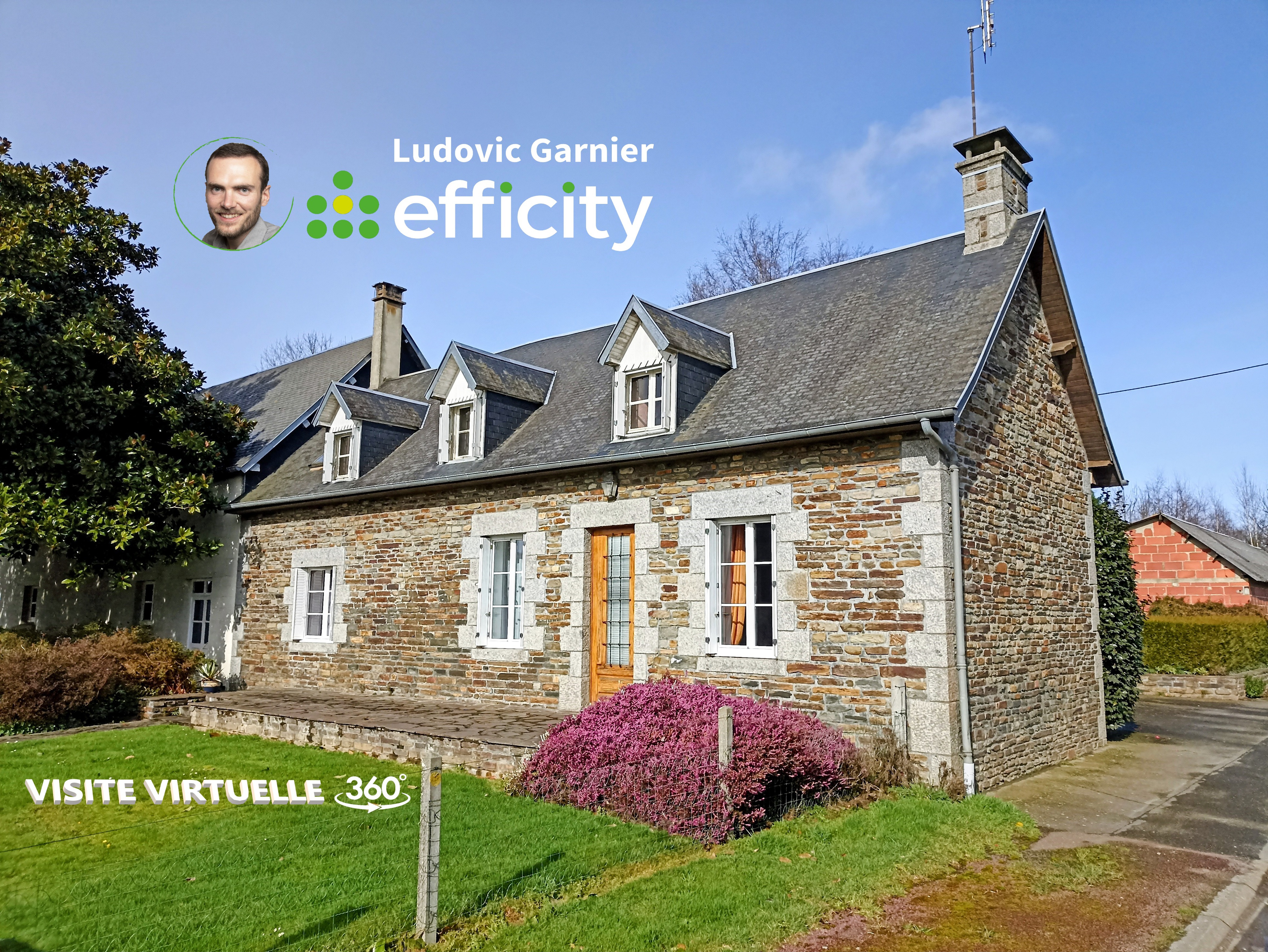 Achat immobilier Maison 7 pièces  179m2 à Grandparigny (50600) - Photo n°1