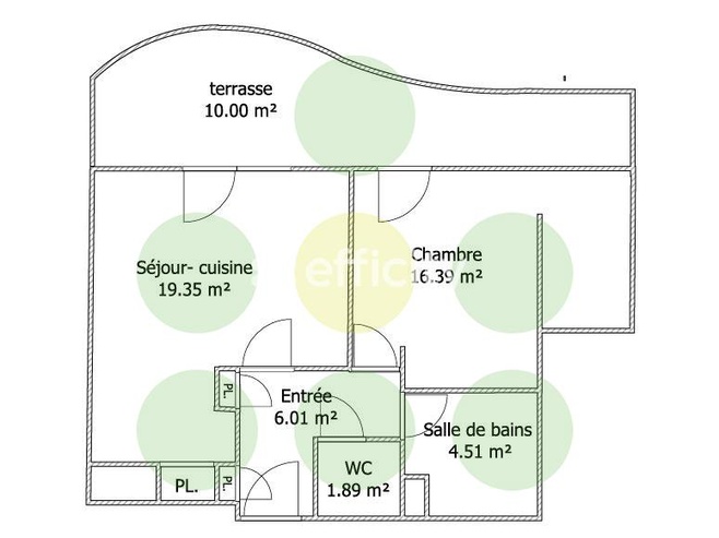 Achat immobilier Appartement 2 pièces  48m2 à Castelnau-le-Lez (34170) - Photo n°15