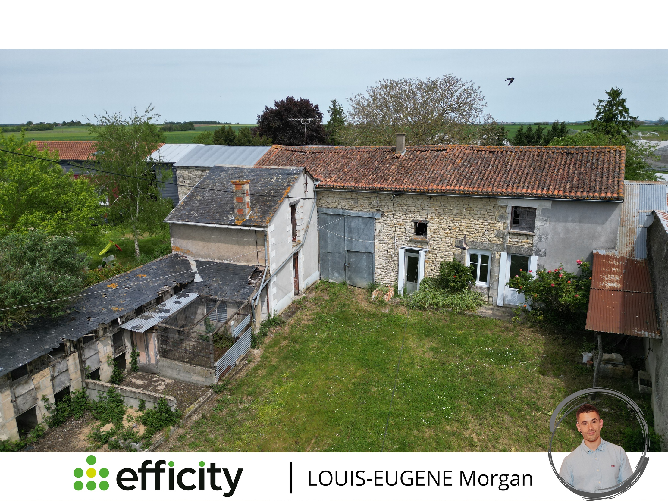 maison 3 pièces - 435,0m2 à Cuhon (86110)