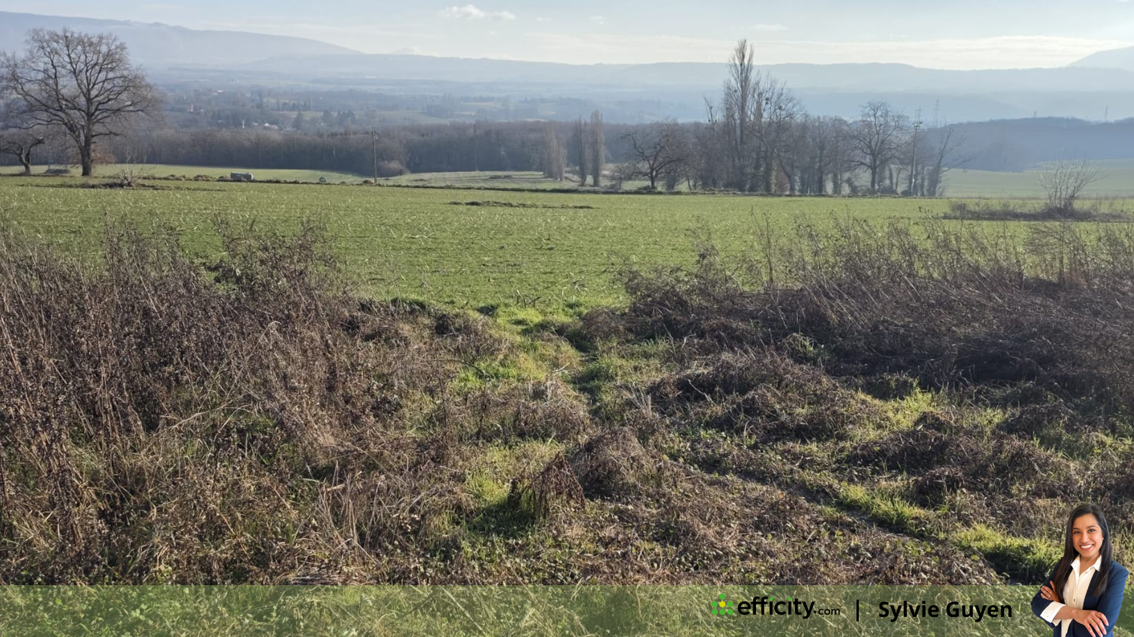 Achat immobilier Terrain   2032m2 à Challex (01630) - Photo n°1