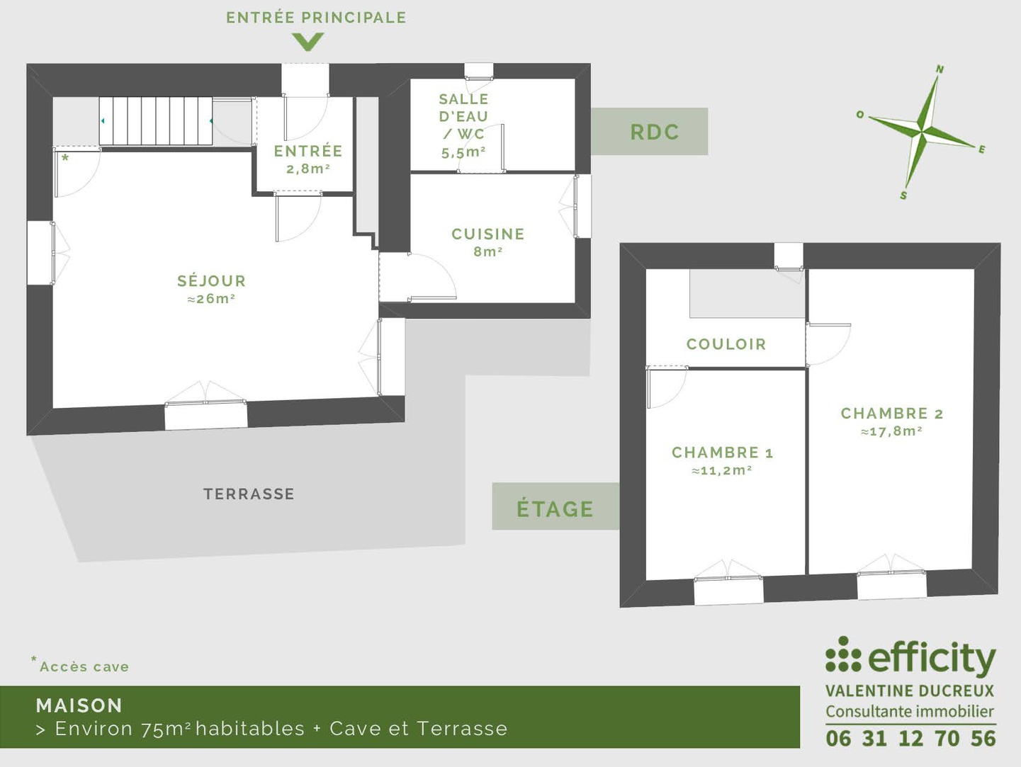 Achat immobilier Maison 6 pièces  164m2 à Chazelles-sur-Lyon (42140) - Photo n°12