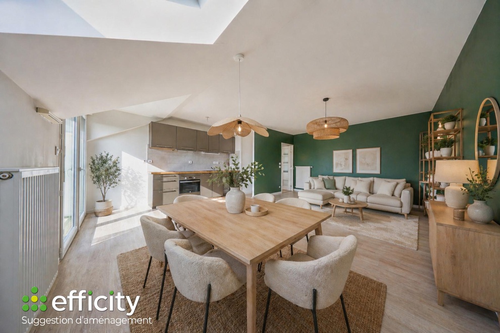 appartement 3 pièces - 74,0m2 à Les Ponts-de-Cé (49130)