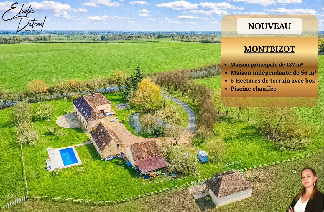 maison 7 pièces - 242m2 à Montbizot (72380)