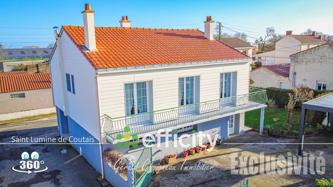 maison 5 pièces - 122m2 à Saint-Lumine-de-Coutais (44310)