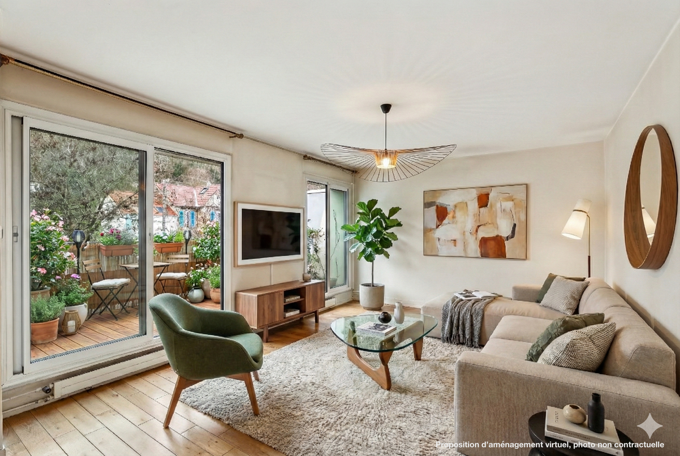 appartement 4 pièces - 88m2 à Villennes-sur-Seine (78670)