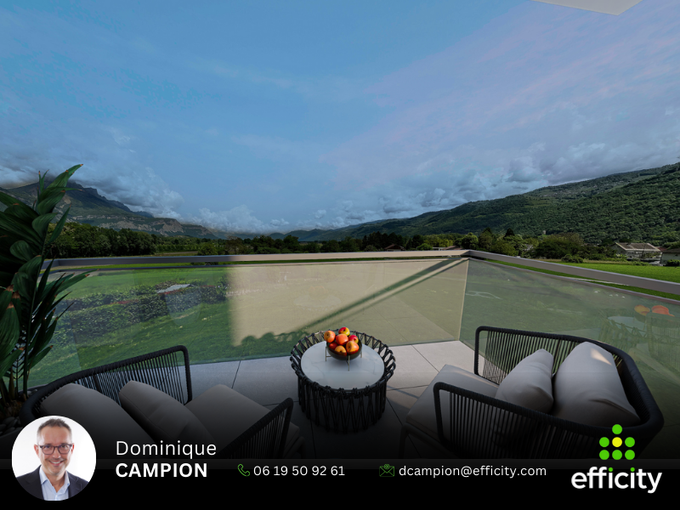 Achat immobilier Appartement 2 pièces  44m2 à Domène (38420) - Photo n°4