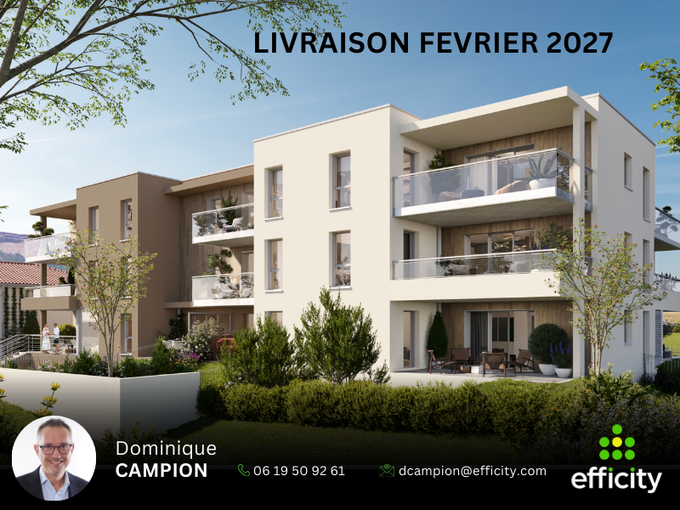 Achat immobilier Appartement 3 pièces  67m2 à Domène (38420) - Photo n°7