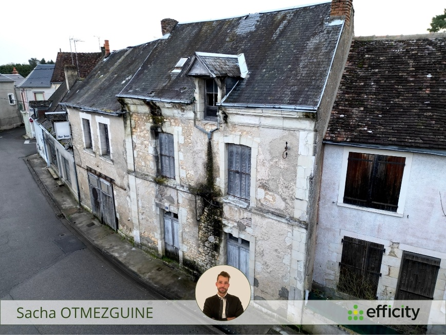 Achat immobilier Maison 4 pièces  82m2 à Tournon-Saint-Martin (36220) - Photo n°1