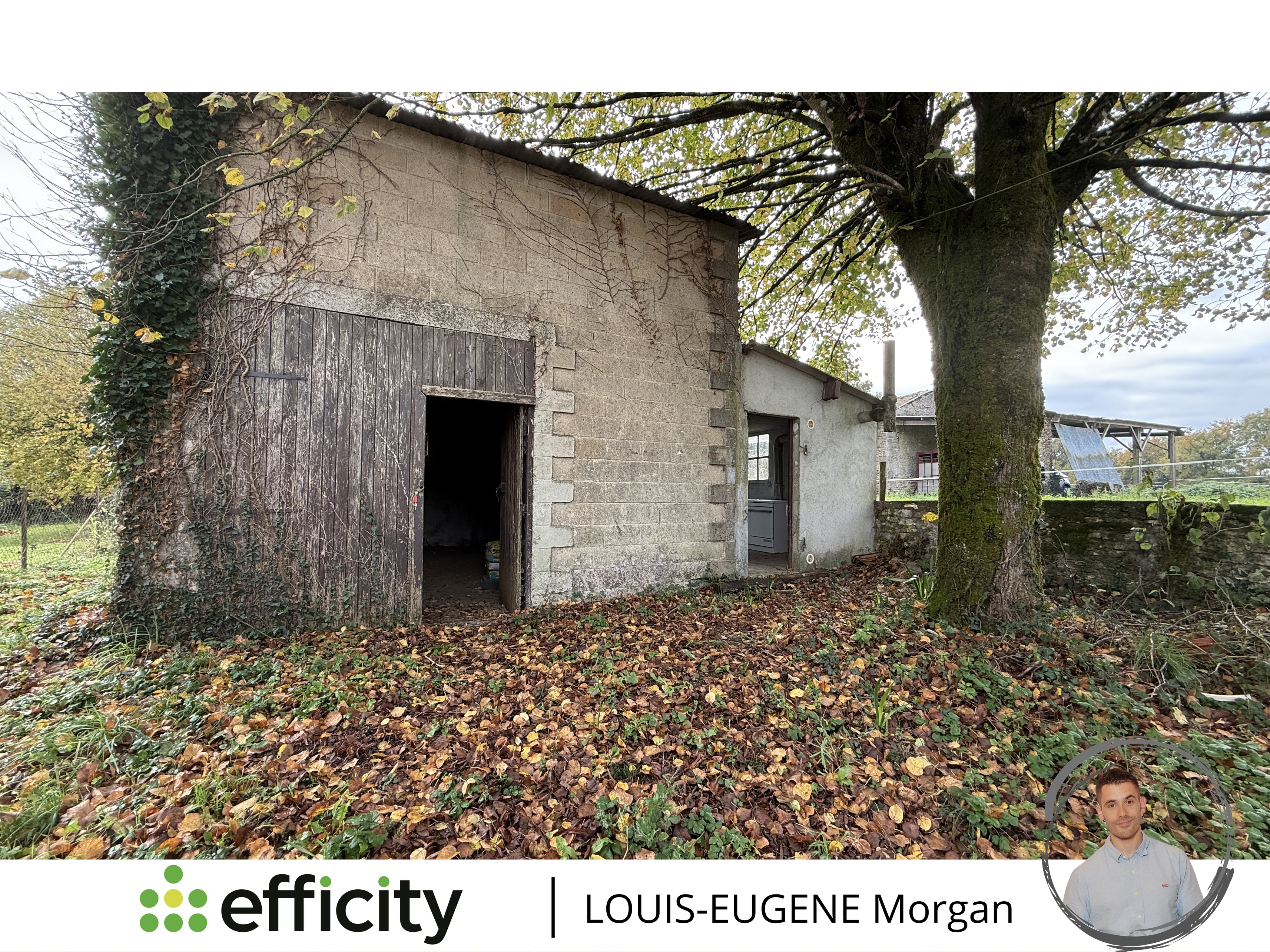 Achat immobilier Maison 1 pièces  40m2 à Champagne-Mouton (16350) - Photo n°1
