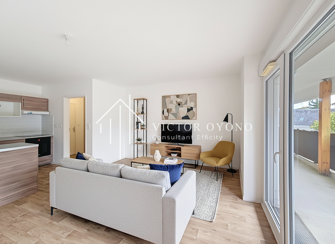 appartement 3 pièces - 60m2 à Tours (37100)