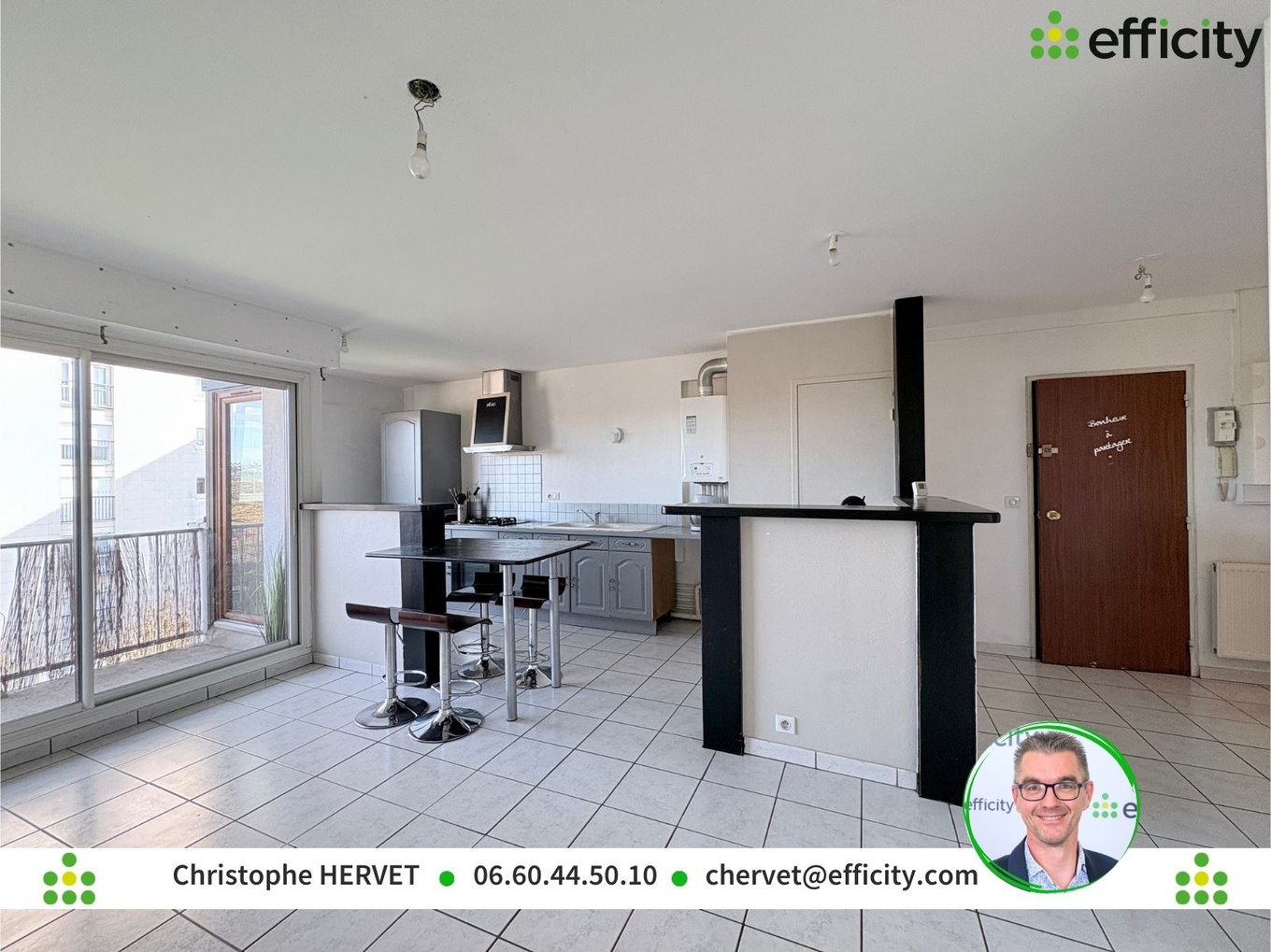 Achat immobilier Appartement 2 pièces  48m2 à Angoulême (16000) - Photo n°4