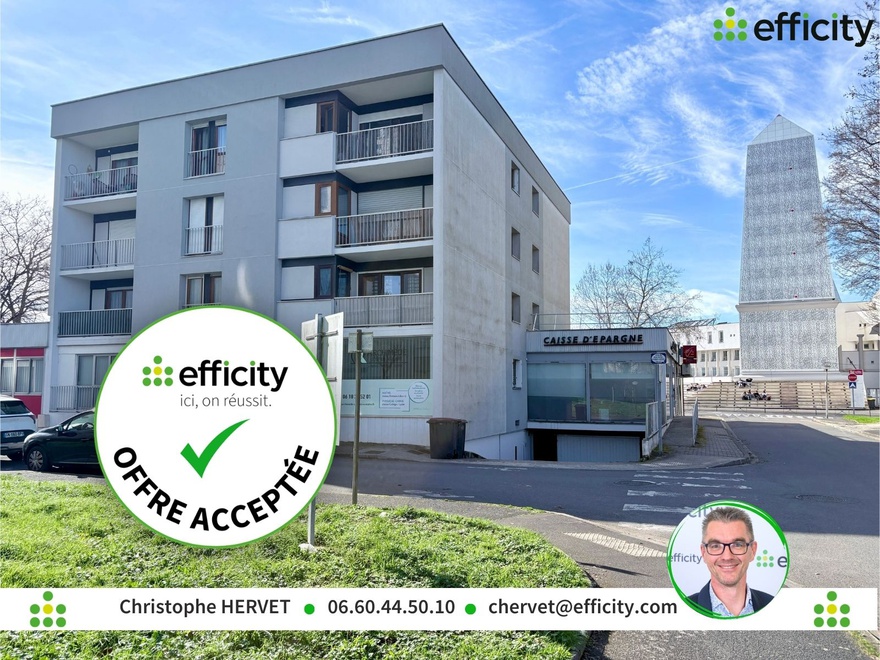 appartement 2 pièces - 48m2 à Angoulême (16000)