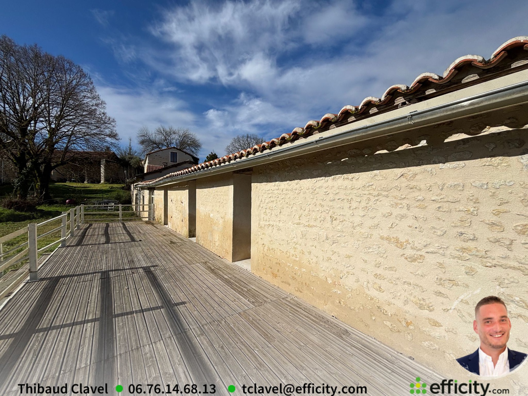 Achat immobilier Maison 7 pièces  242m2 à Villebois-Lavalette (16320) - Photo n°9