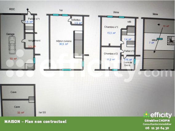 Achat immobilier Maison 4 pièces  88m2 à Rive-de-Gier (42800) - Photo n°10