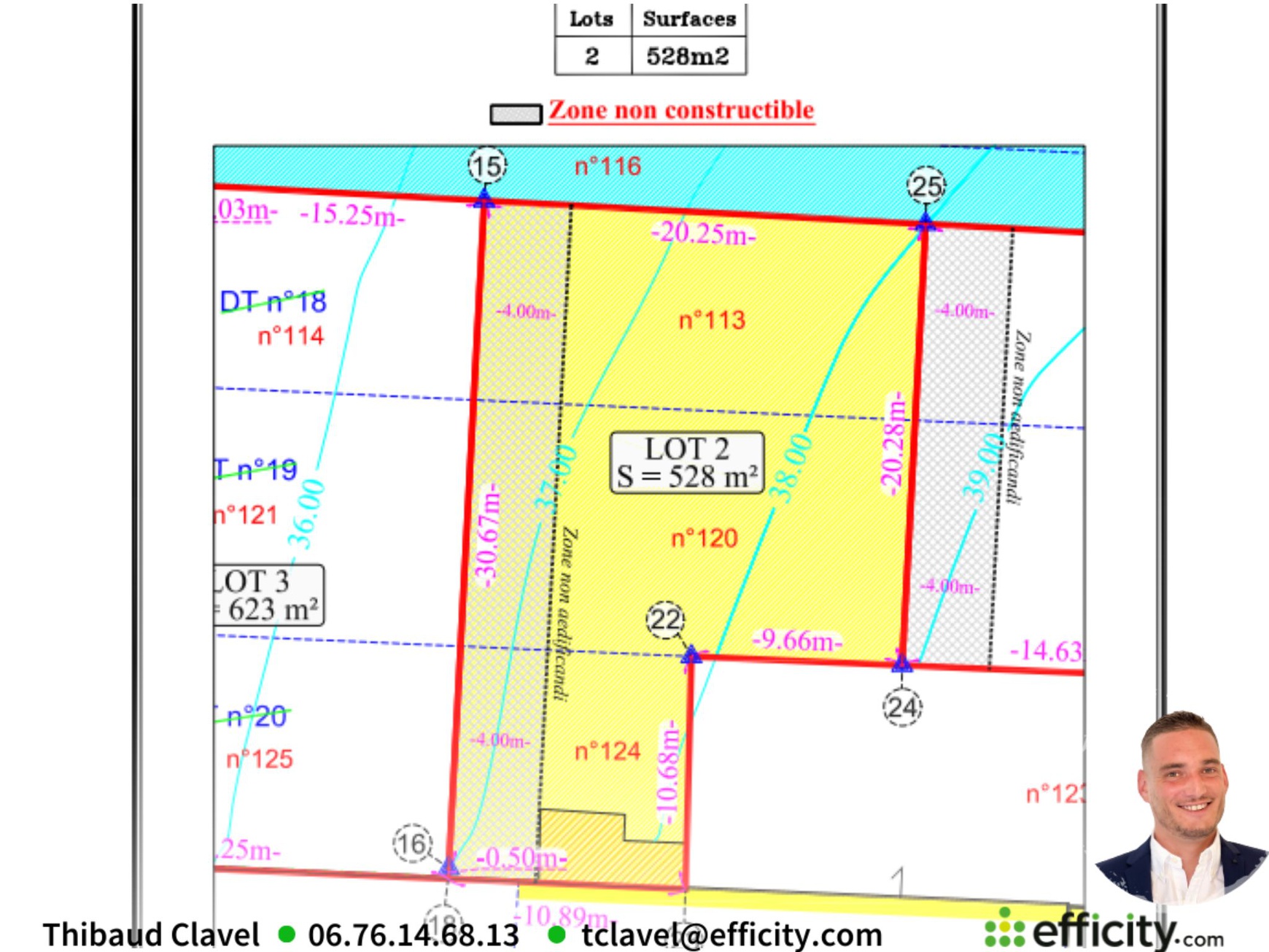Achat immobilier Terrain   528m2 à Angoulême (16000) - Photo n°1