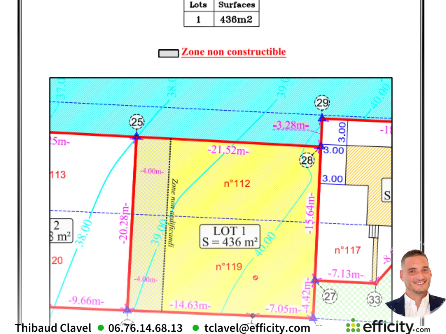 Achat immobilier Terrain   436m2 à Angoulême (16000) - Photo n°1