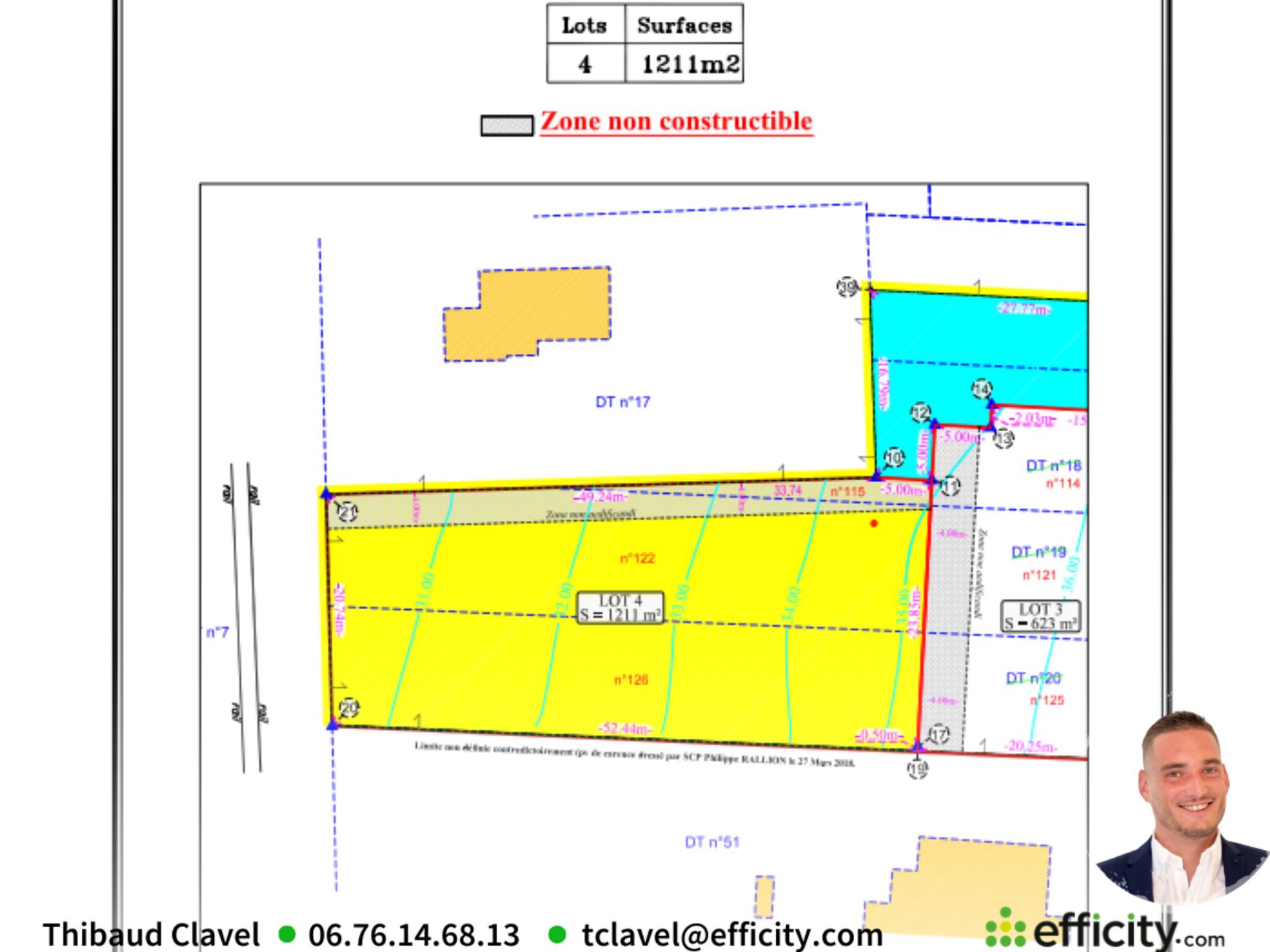 Achat immobilier Terrain   1199m2 à Angoulême (16000) - Photo n°1