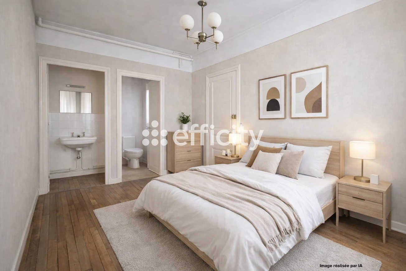 Achat immobilier Appartement 4 pièces  83m2 à Tours (37000) - Photo n°4
