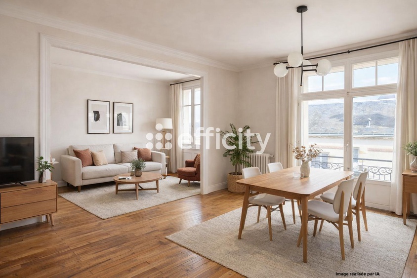 appartement 4 pièces - 83m2 à Tours (37000)