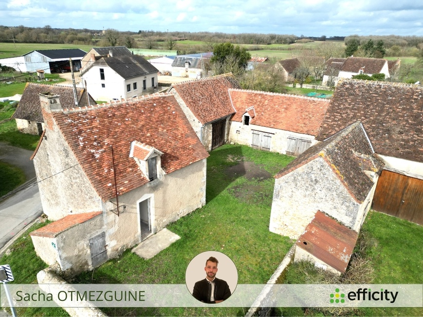 Achat immobilier Maison 2 pièces  58m2 à Saint-Aigny (36300) - Photo n°1