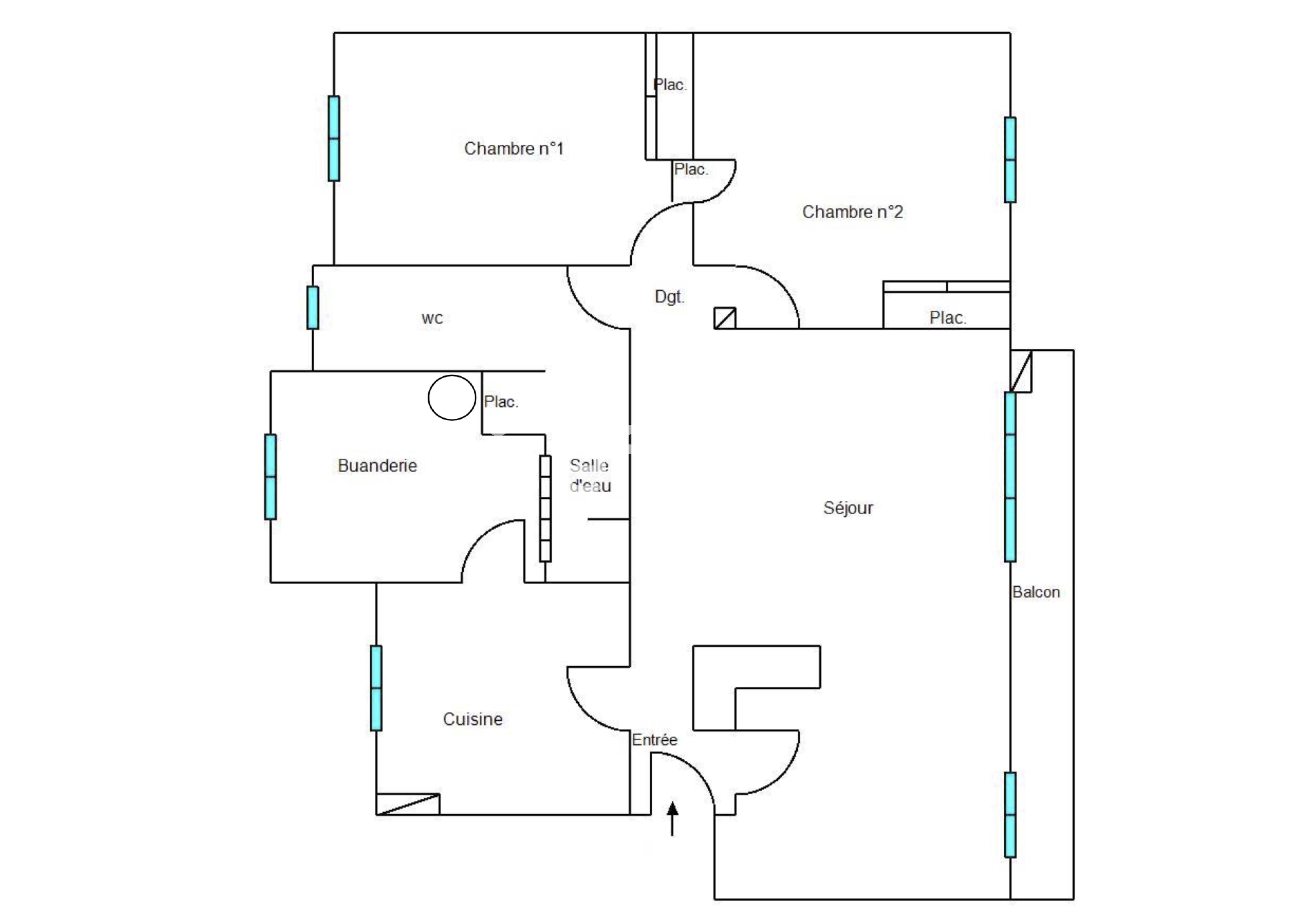 Achat immobilier Appartement 3 pièces  66m2 à Sète (34200) - Photo n°4