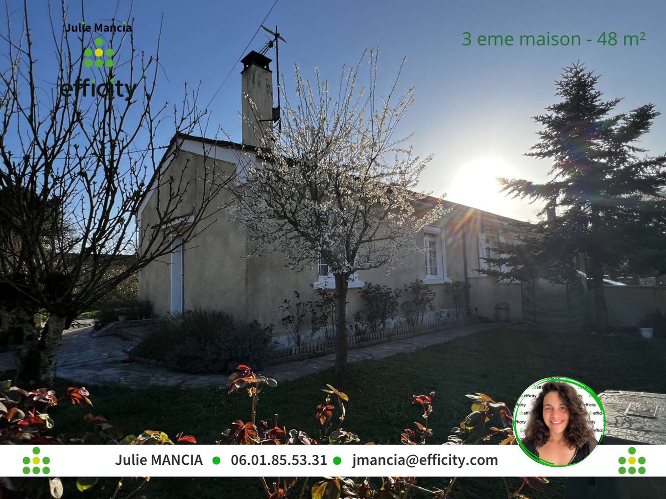 Achat immobilier Maison 9 pièces  173m2 à Nersac (16440) - Photo n°1