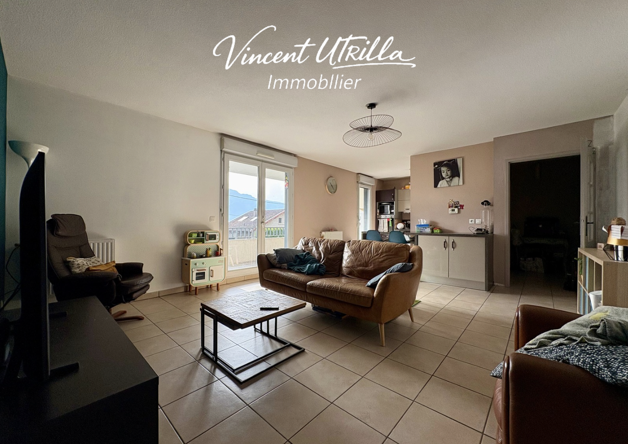 Achat immobilier Appartement 3 pièces  68m2 à Tullins (38210) - Photo n°1
