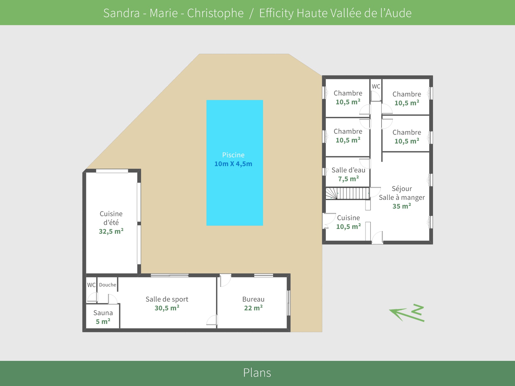 Achat immobilier Maison 6 pièces  156m2 à Roquetaillade-et-Conilhac (11300) - Photo n°20