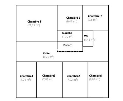 Achat immobilier Immeuble 15 pièces  250m2 à Saintes (17100) - Photo n°12