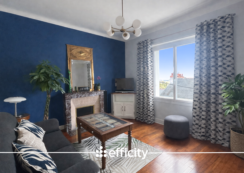 appartement 2 pièces - 49m2 à Nantes (44000)