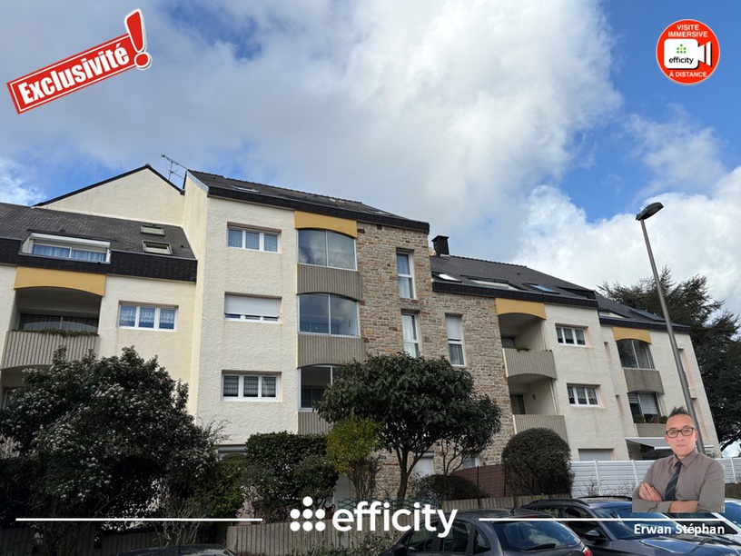 Achat immobilier Appartement 4 pièces  83m2 à Quimper (29000) - Photo n°1