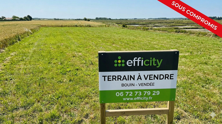 terrain  - 786m2 à Bouin (85230)