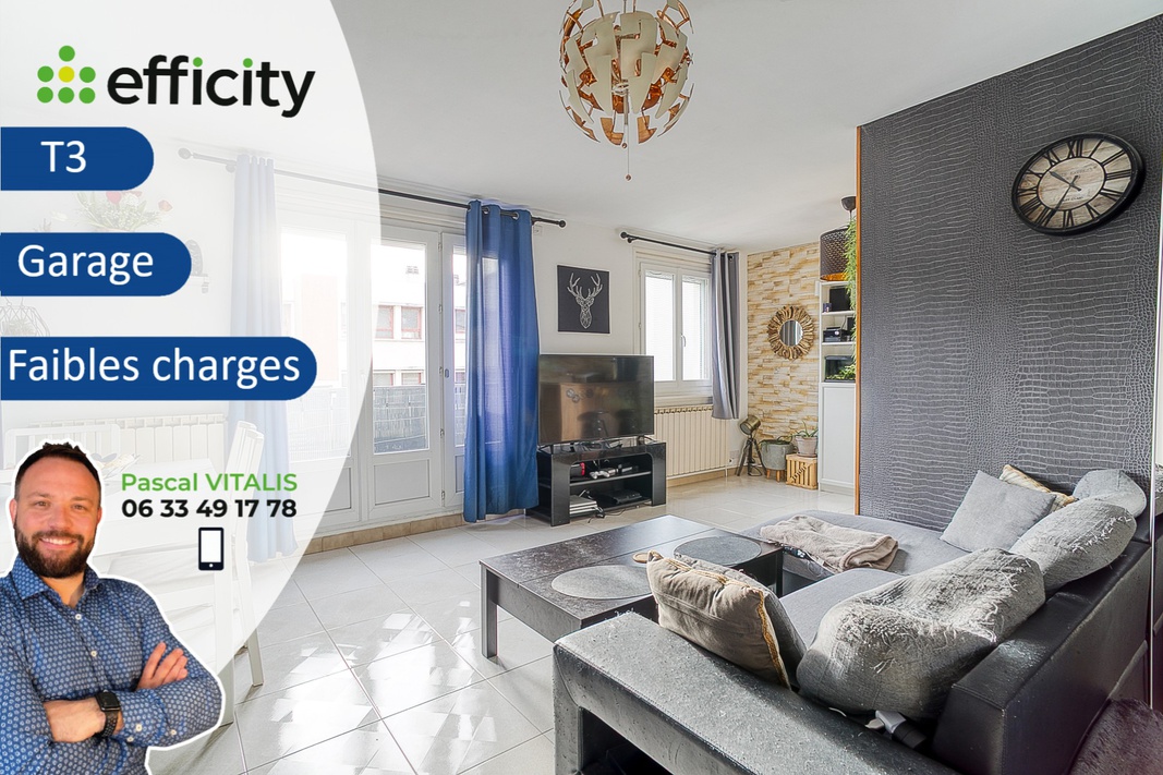 appartement 3 pièces - 59m2 à Vienne (38200)