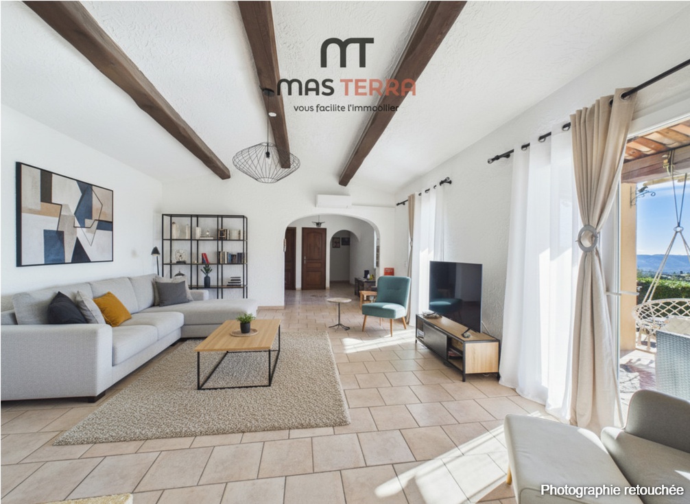 Achat immobilier Maison 9 pièces  223m2 à Châteauneuf-Grasse (06740) - Photo n°5