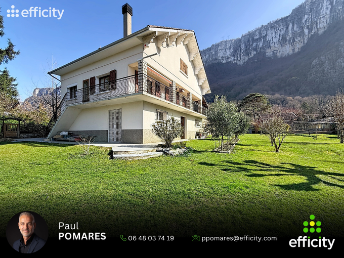 Achat immobilier Maison 6 pièces  226m2 à Saint-Quentin-sur-Isère (38210) - Photo n°1