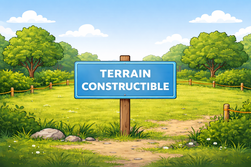 terrain  - 1417m2 à Médis (17600)