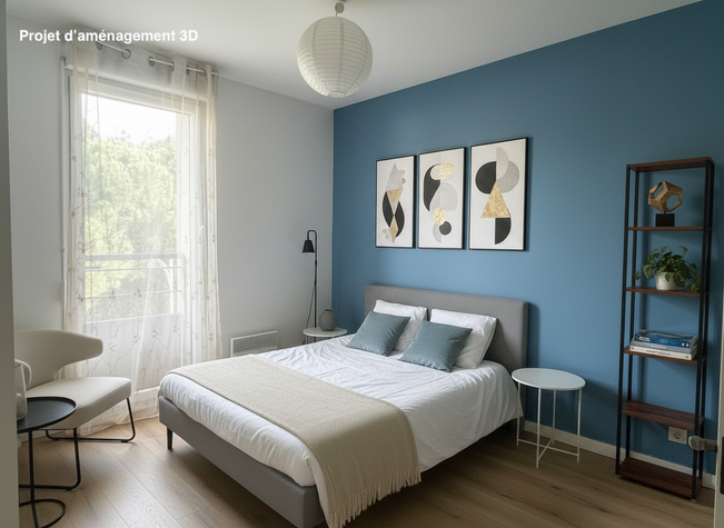 appartement 3 pièces - 55m2 à Toulouse (31200)